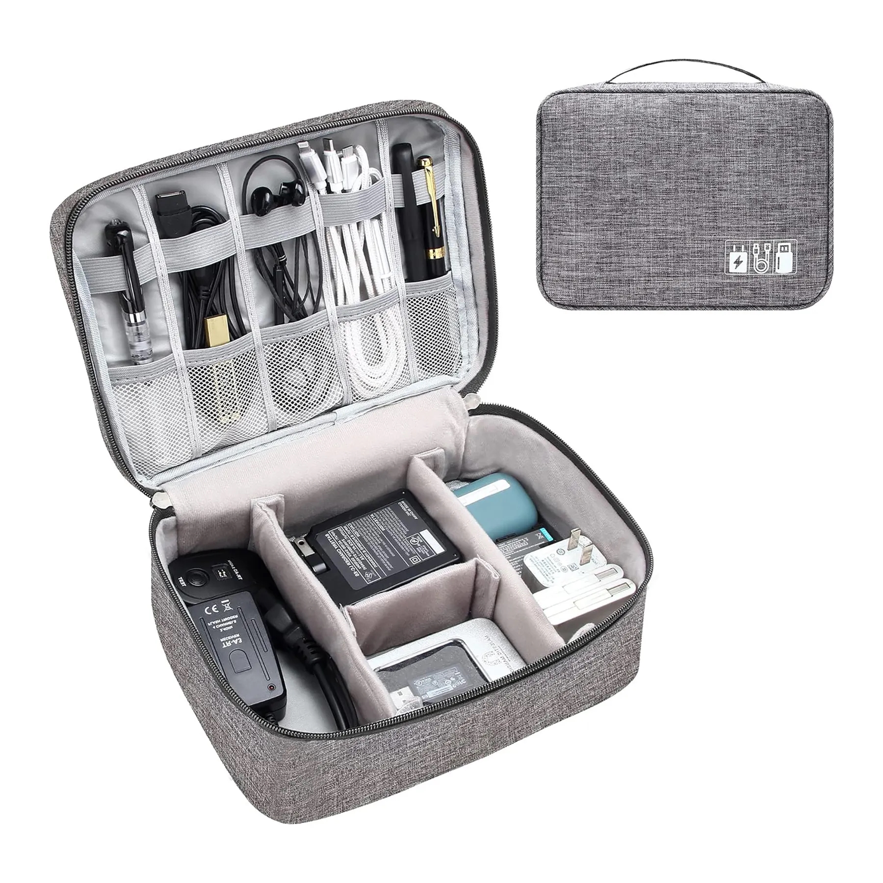 Cosmetics and Electronics Accessories Storage Case 2