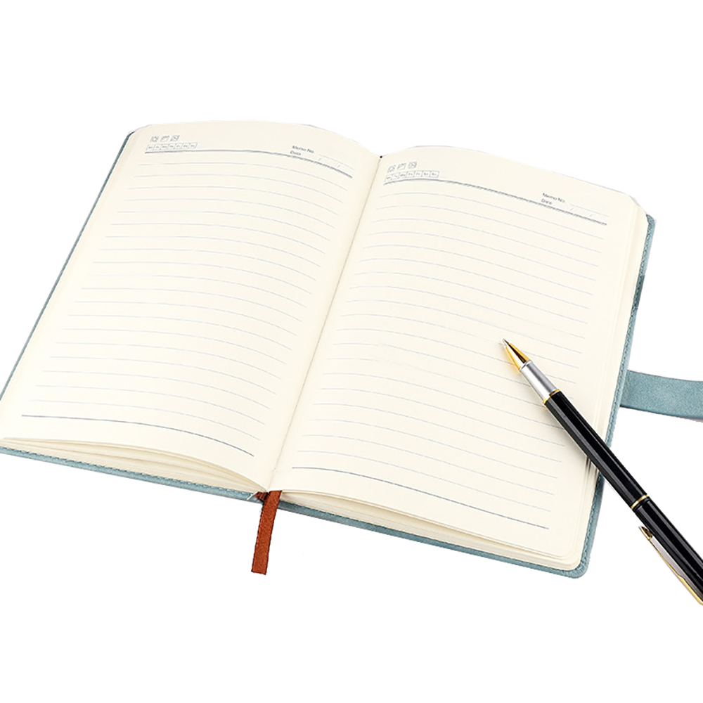 A5 sheepskin business buckle notebook 3