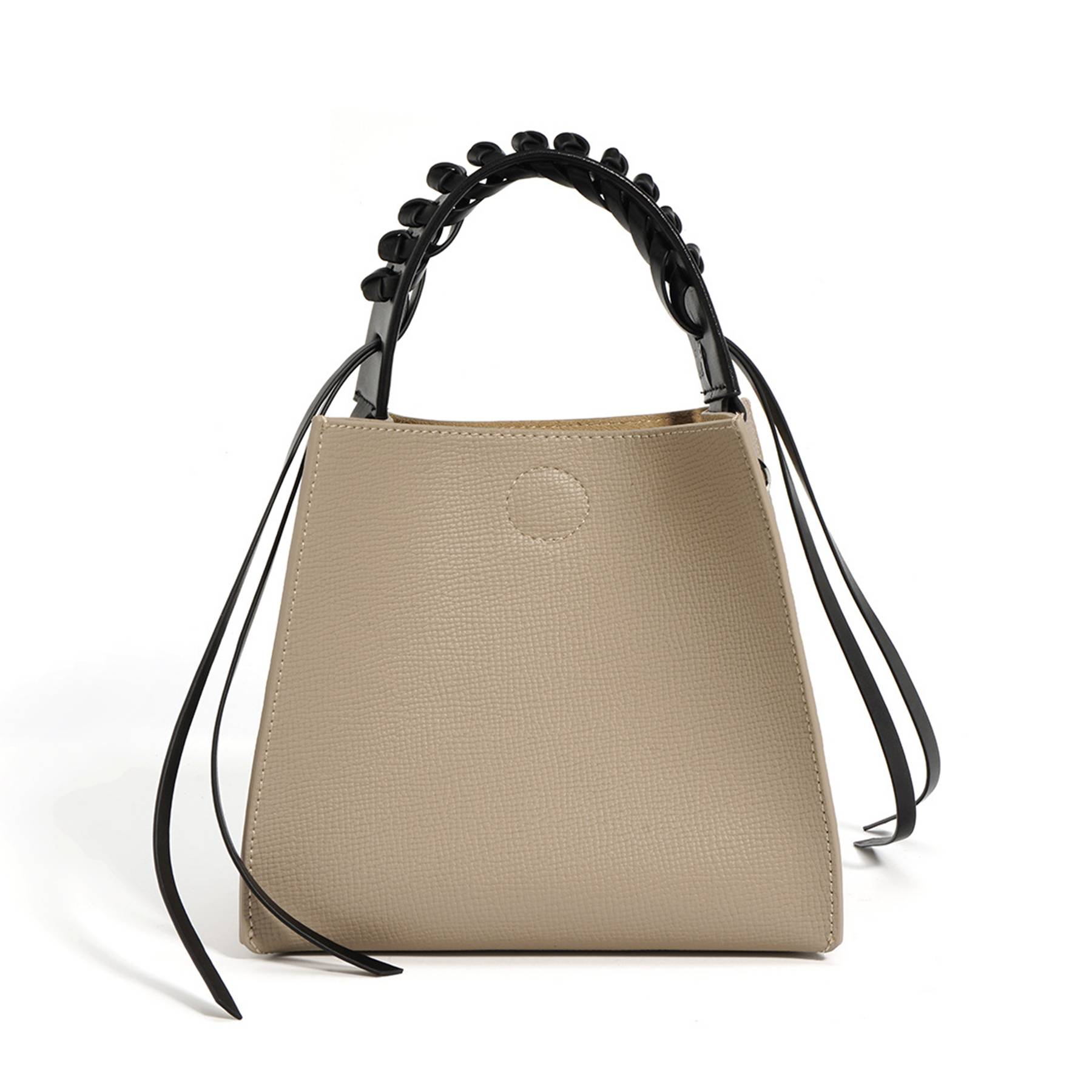 Genuine Leather Vintage hand-held cross-body tote bag 4