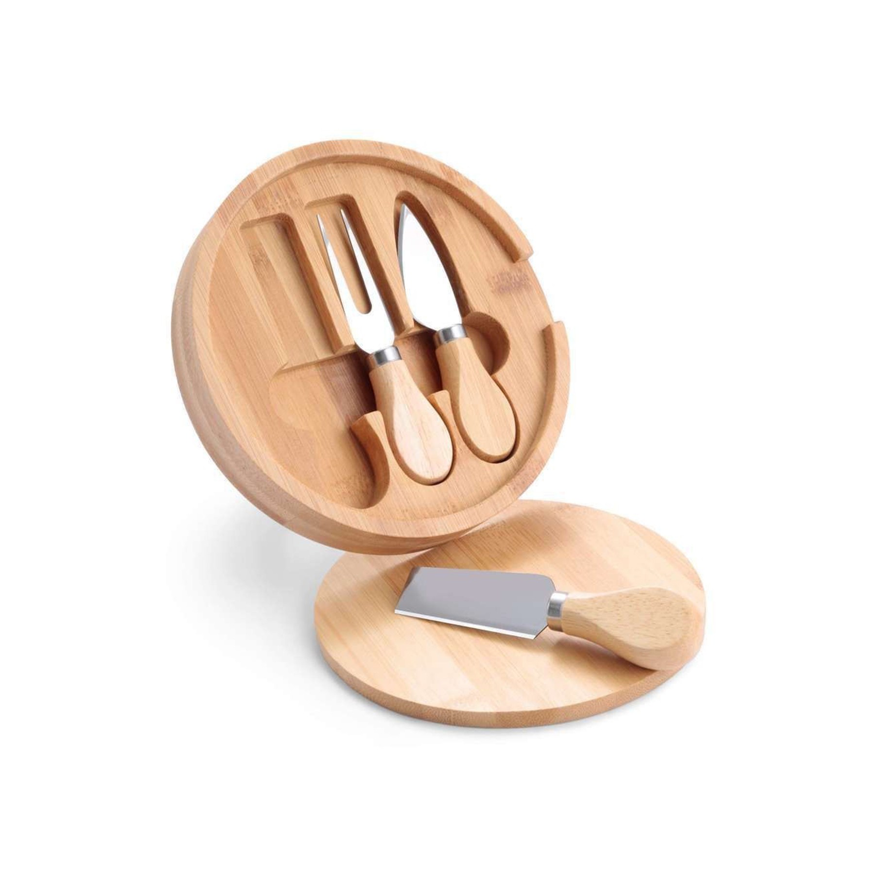 Bamboo And Cheese Knife 3 Pieces Set 2