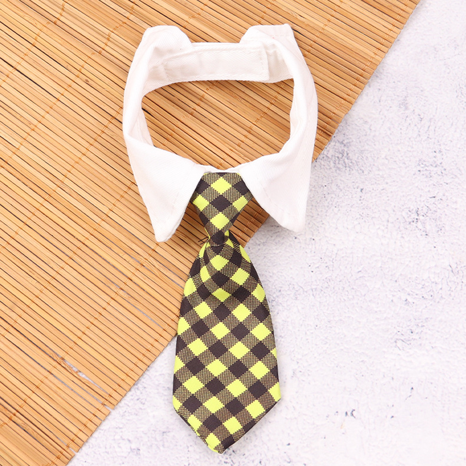 Adjustable Polycotton Pet Neck Tie 7