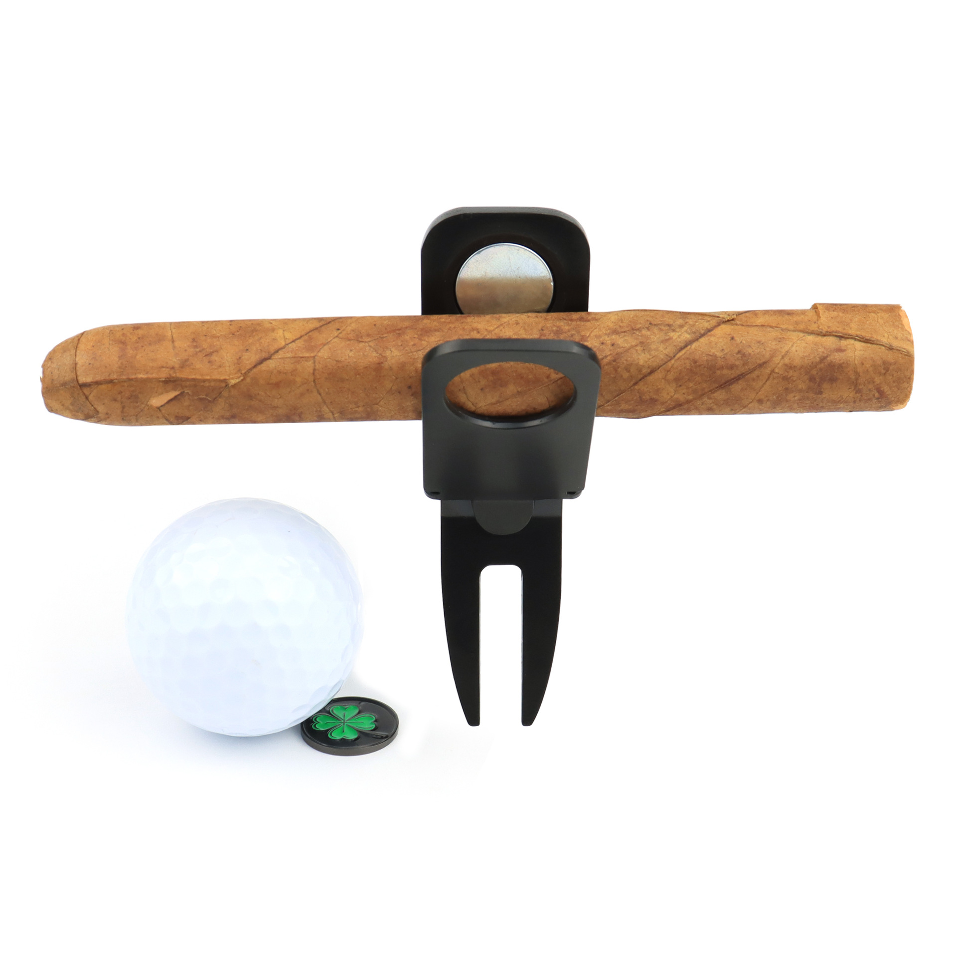 Golf Divot Repair Tool with Ball Marker 2