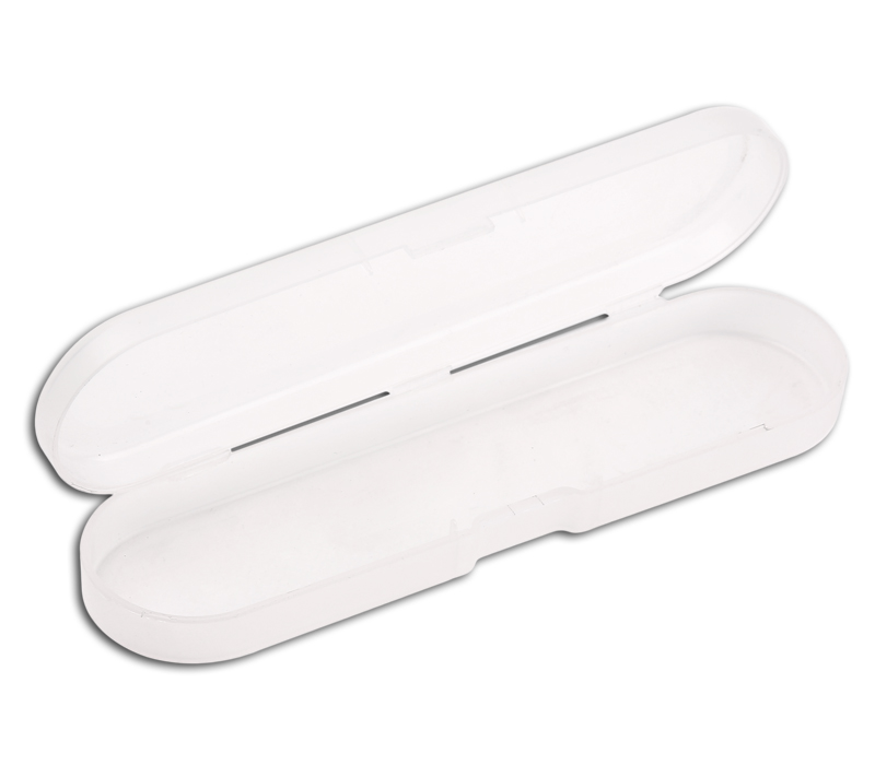 ACC10-01-Clear Plastic Case: Round Corner Long 2