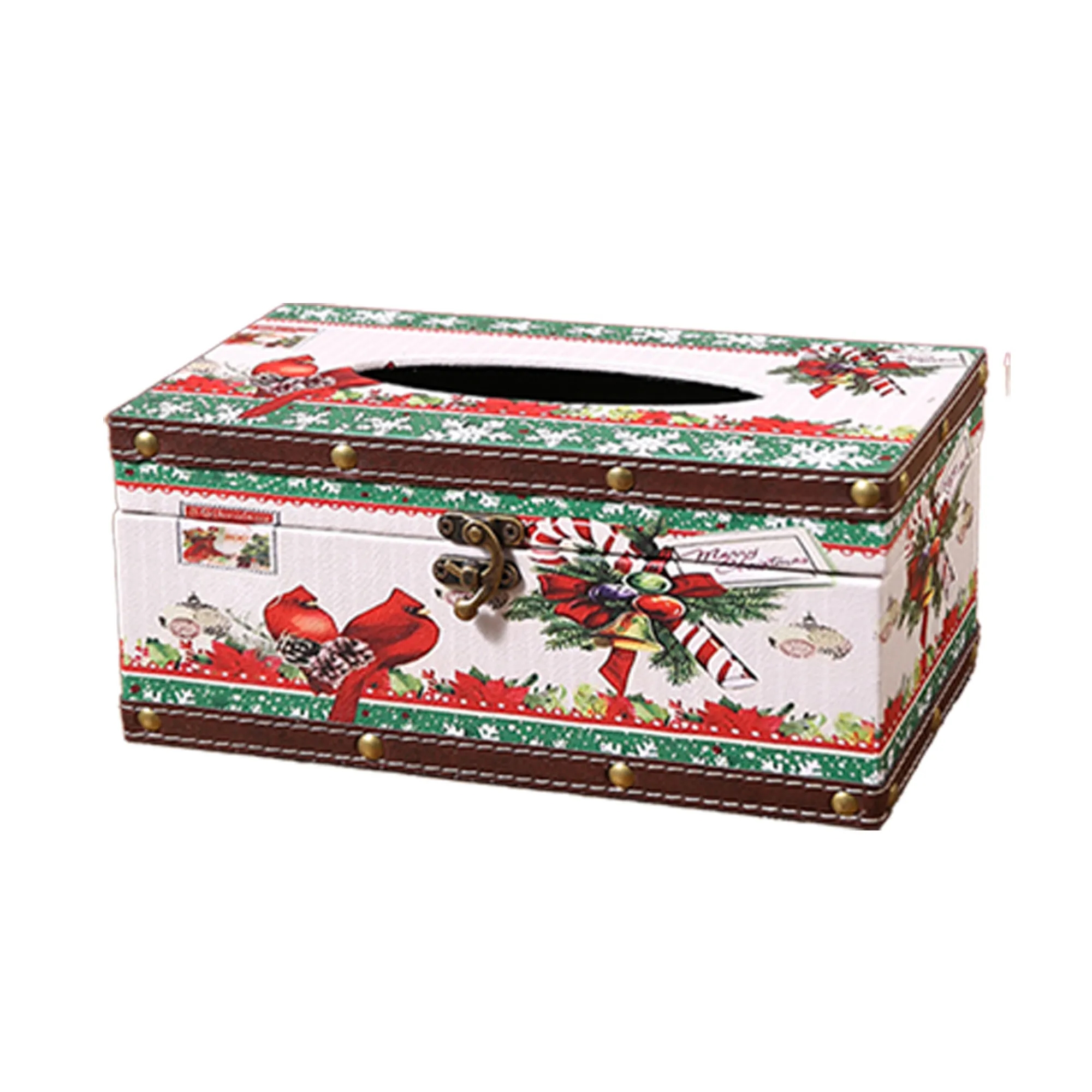 Tissue box Christmas cardboard 4