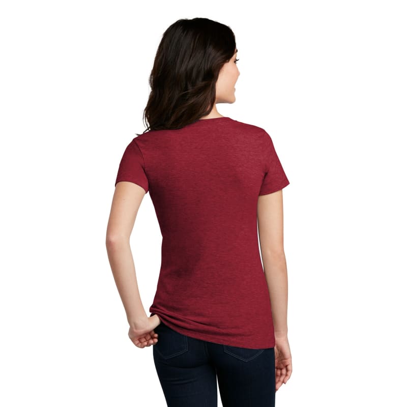 District Women's Perfect Blend CVC V-Neck Tee. 70