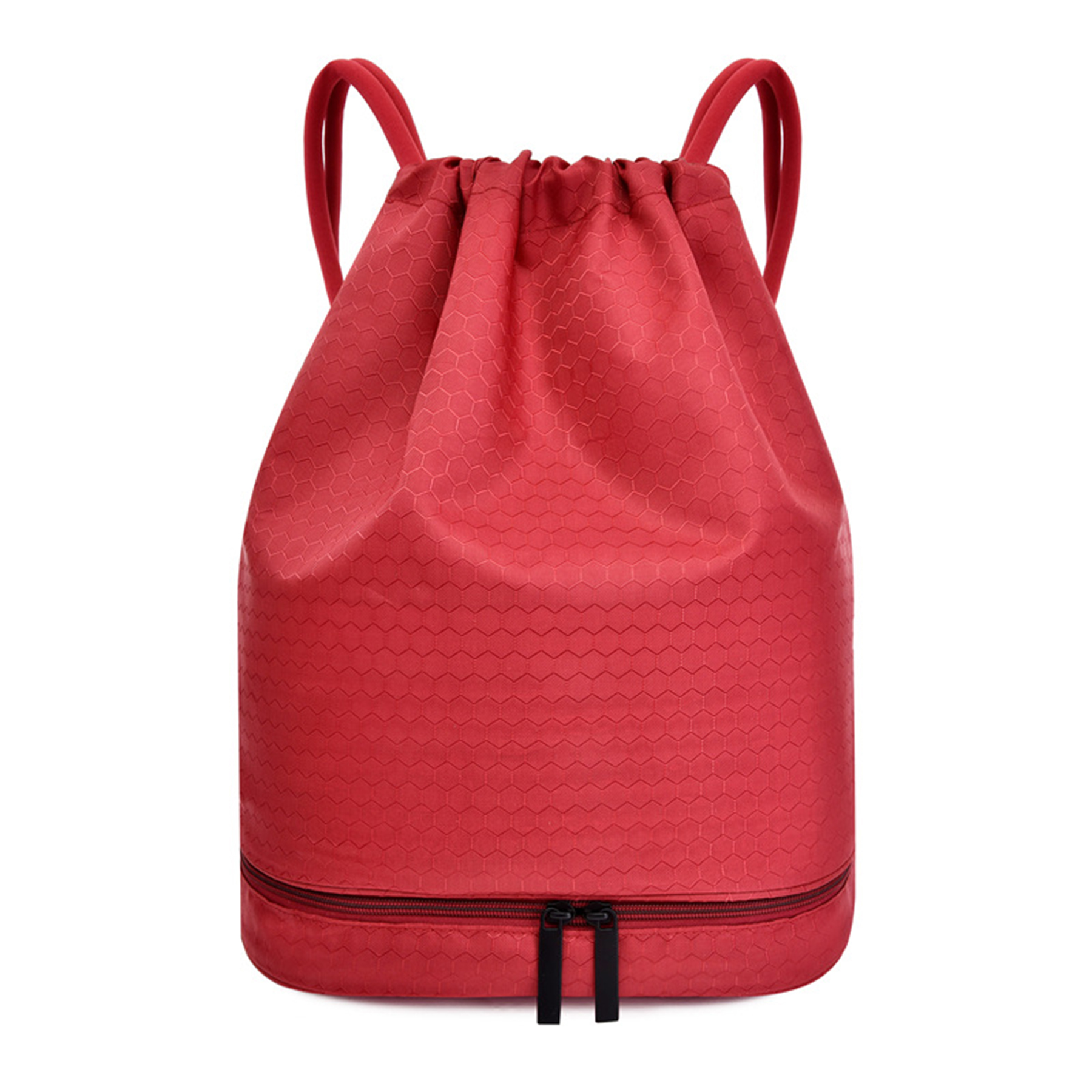 Polyester Dry Wet Separation Sports Drawstring Backpack 12