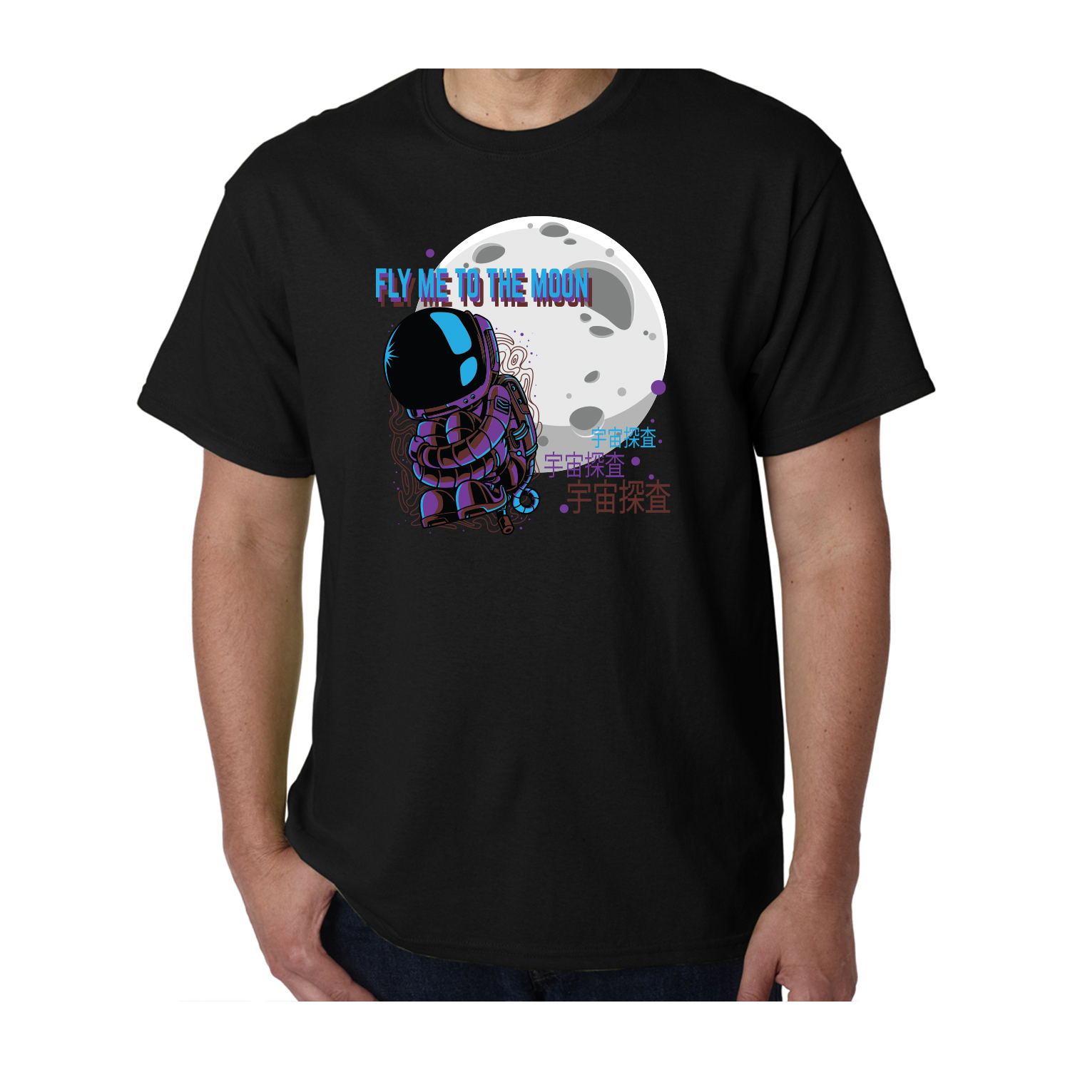 Gildan™ 5.3 oz Cotton Pre-Shrunk T-Shirt (Full Color Imprint) 49
