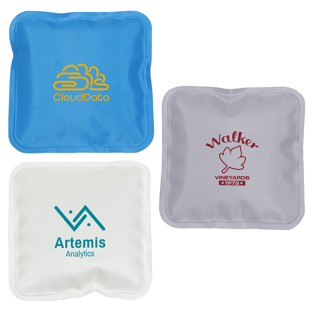 Square Nylon-Covered Hot/Cold Pack 4