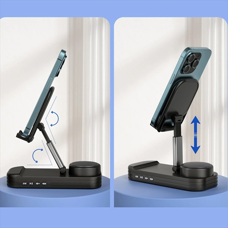 Bluetooth Speaker Desktop Phone Holder 5