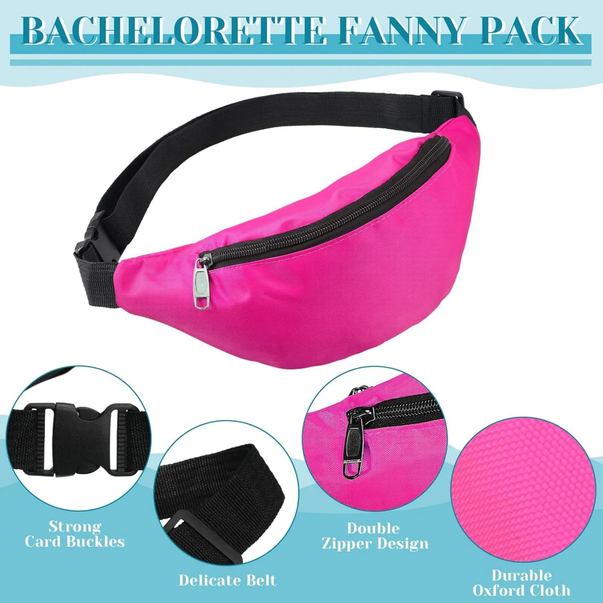 Adjustable Fanny Pack Running Waist Bag 11