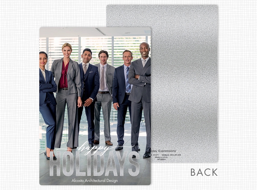 Happy Days Flat Holiday Photo Cards 2