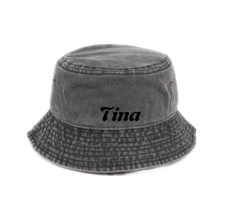 Washed Cotton Cowboy Bucket Hat 4