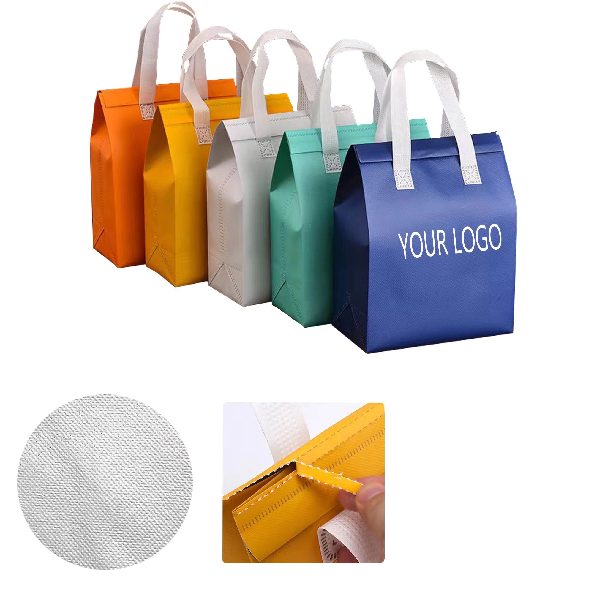 Disposable Non-woven Cooler Tote MOQ 100pcs