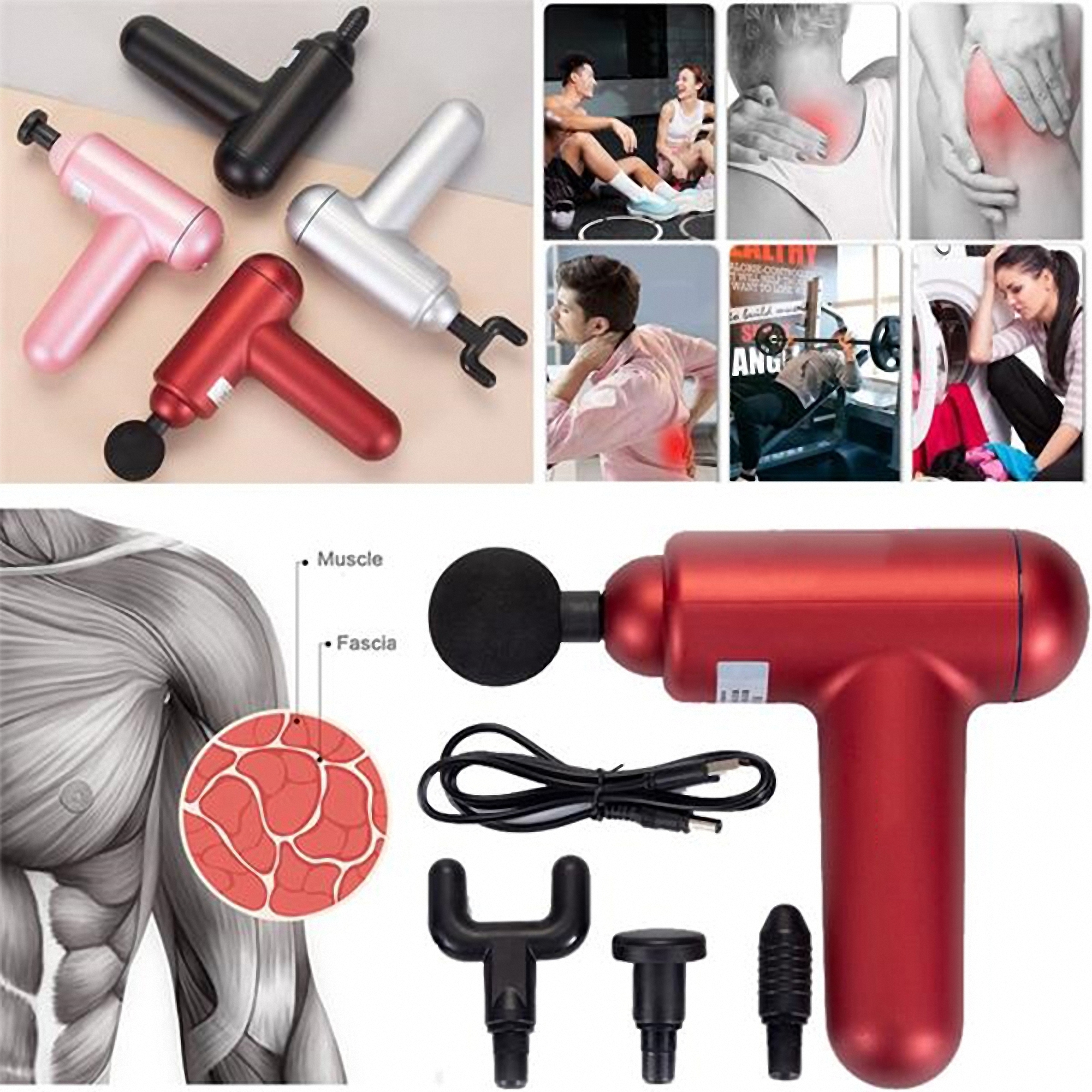 Deep Tissue Percussion Massage Gun 5