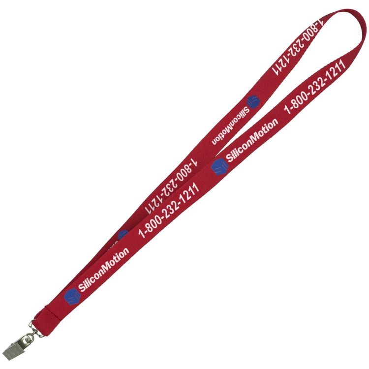 "EASTMAN" 3/4" Super Fine Detail Woven-In Lanyard (Overseas Production 8-10 Weeks) 21