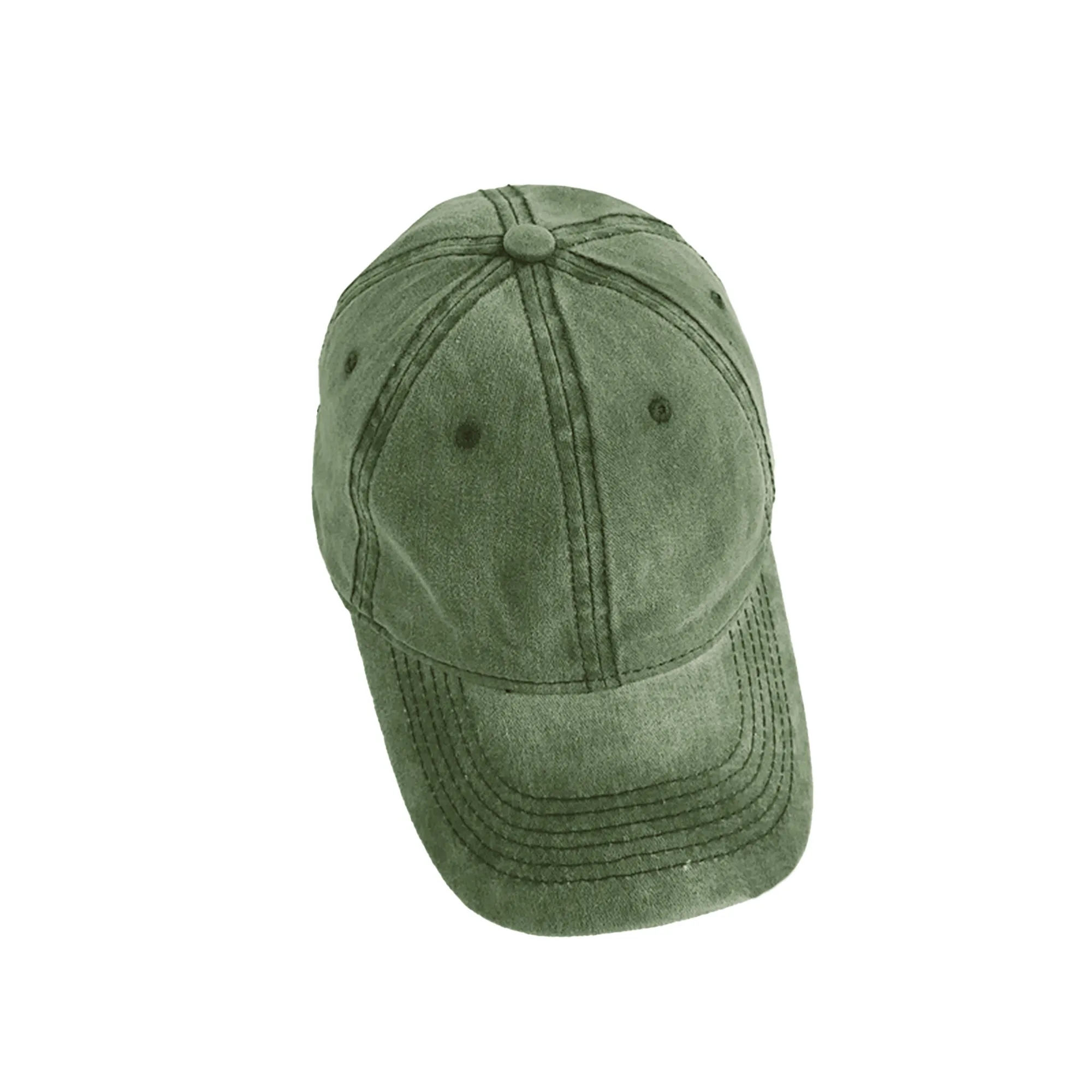 Retro Washed Cotton Baseball Cap for Men and Women 19