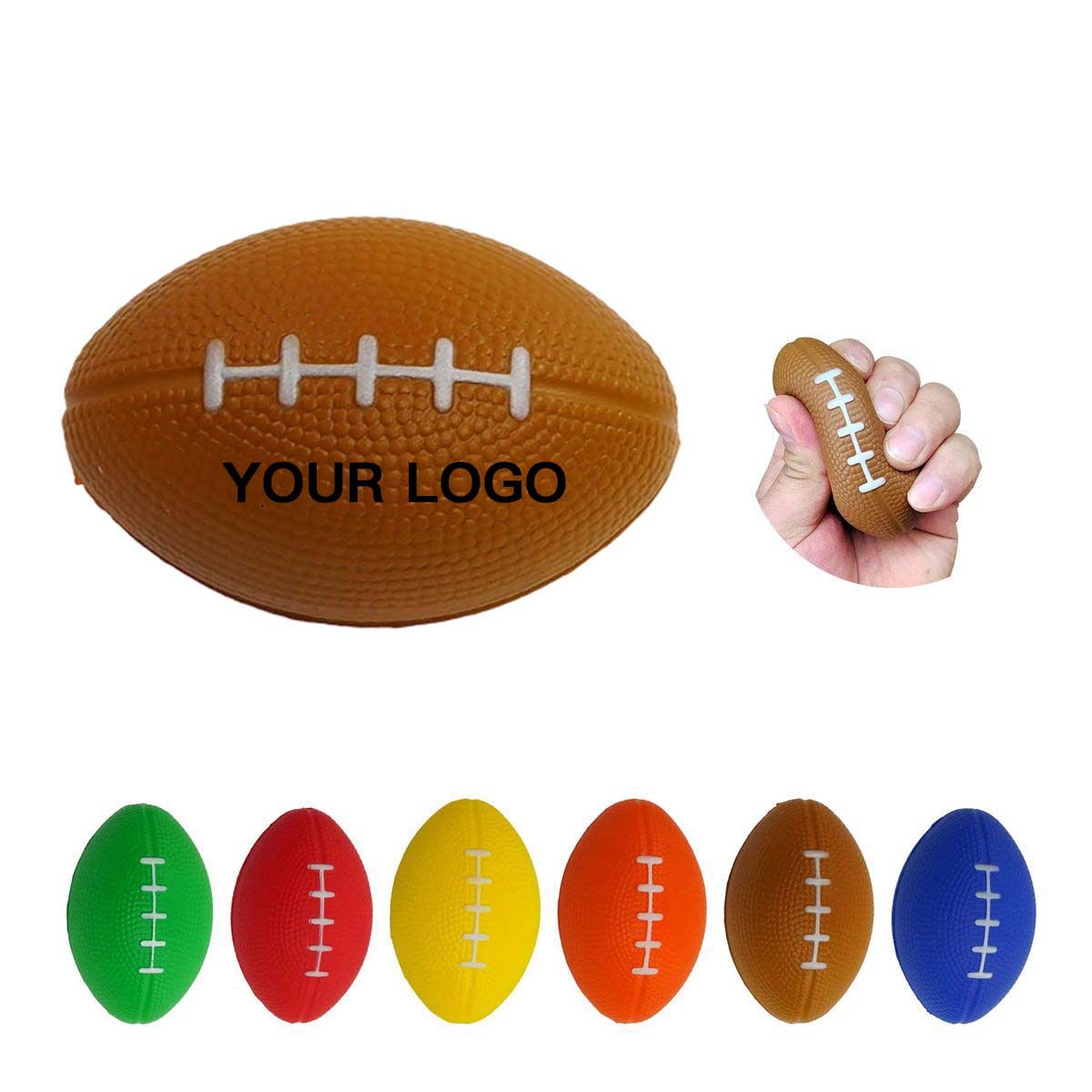 Football Stress Toy Soft Foam for Daily Use 8