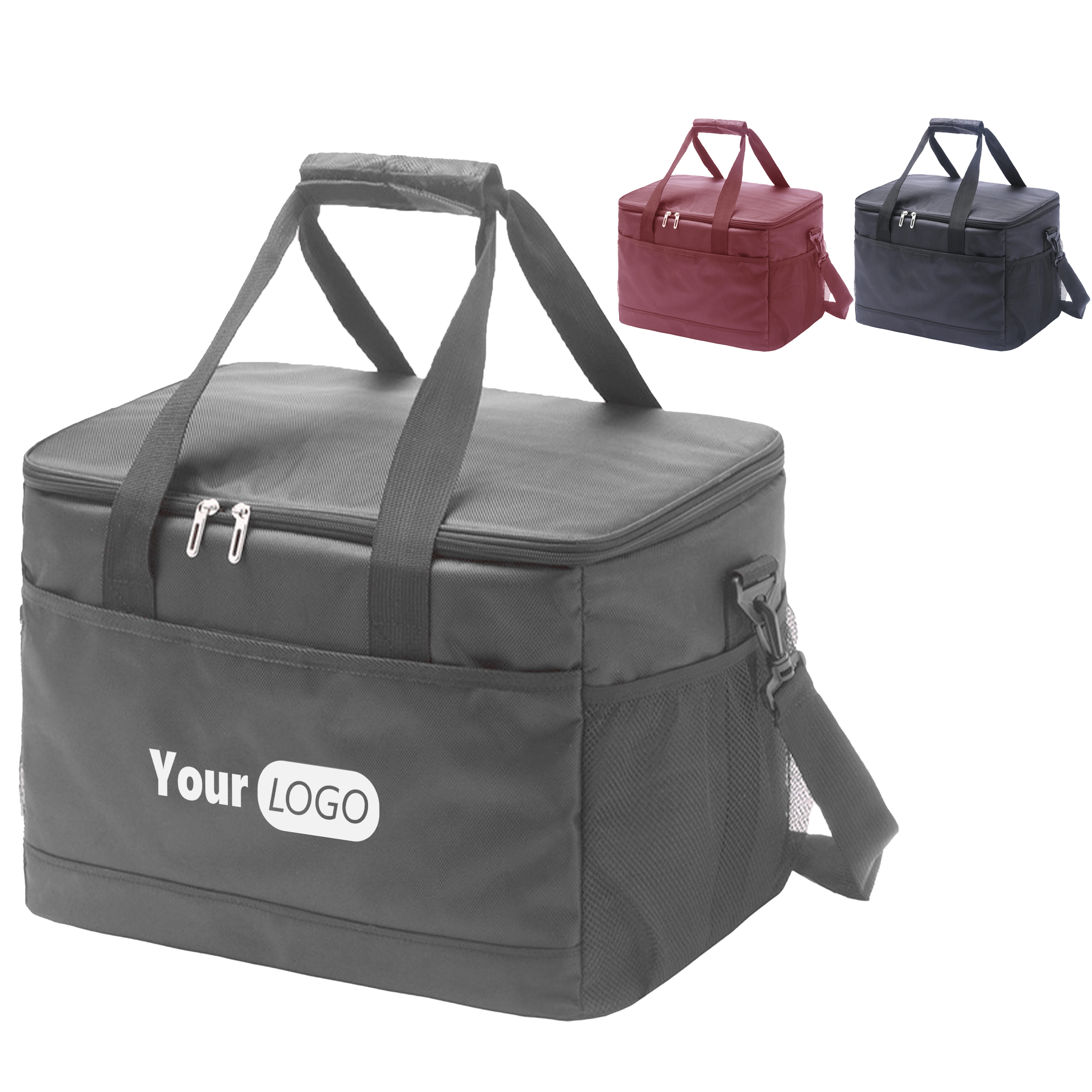 Oxford Large Capacity Insulated Cooler Tote For Meals On The Move 2