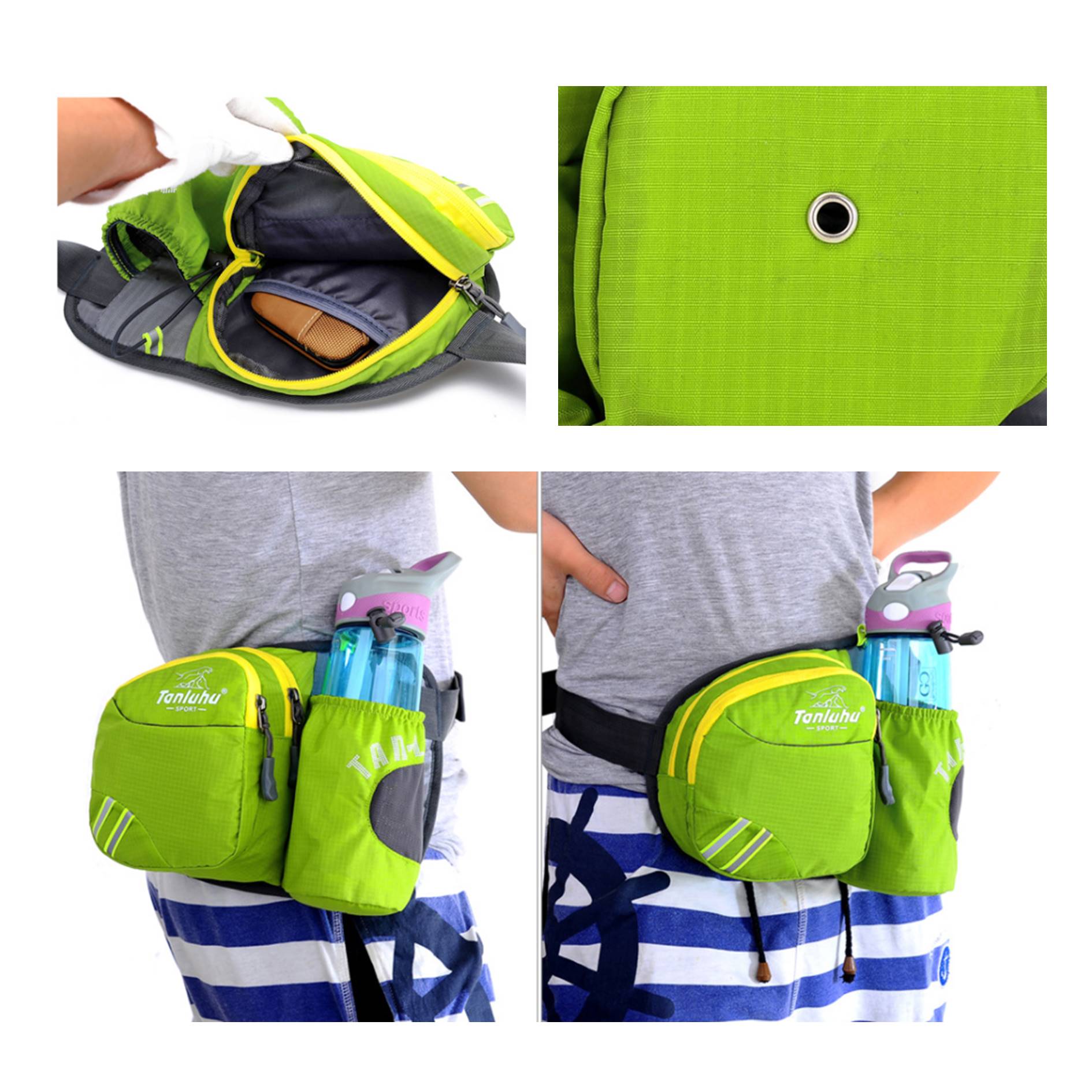Waterproof Sports Water Bottle Waist Bag 1