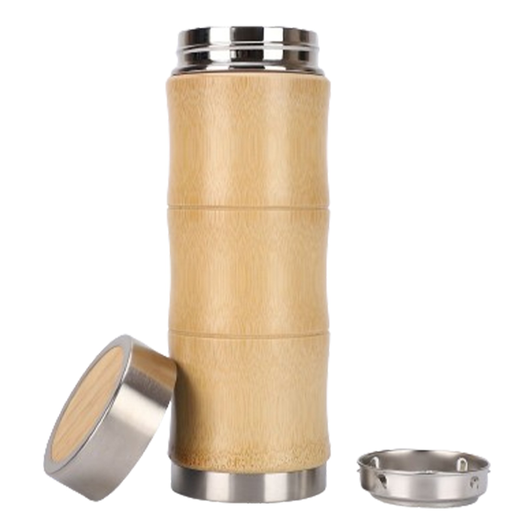 Bamboo Double Wall Insulation Cup 2