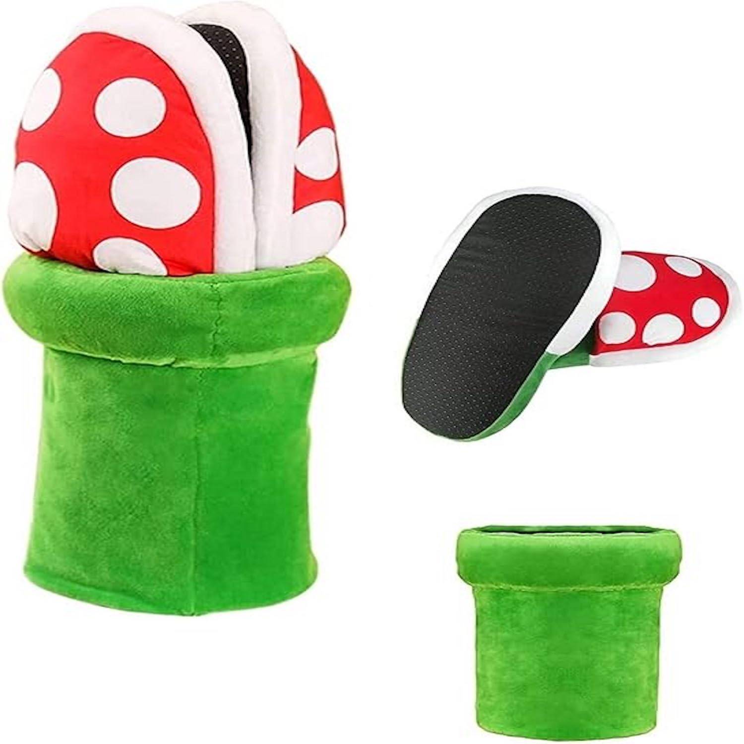 Cannibal Flower Cartoon Cotton Slippers 4