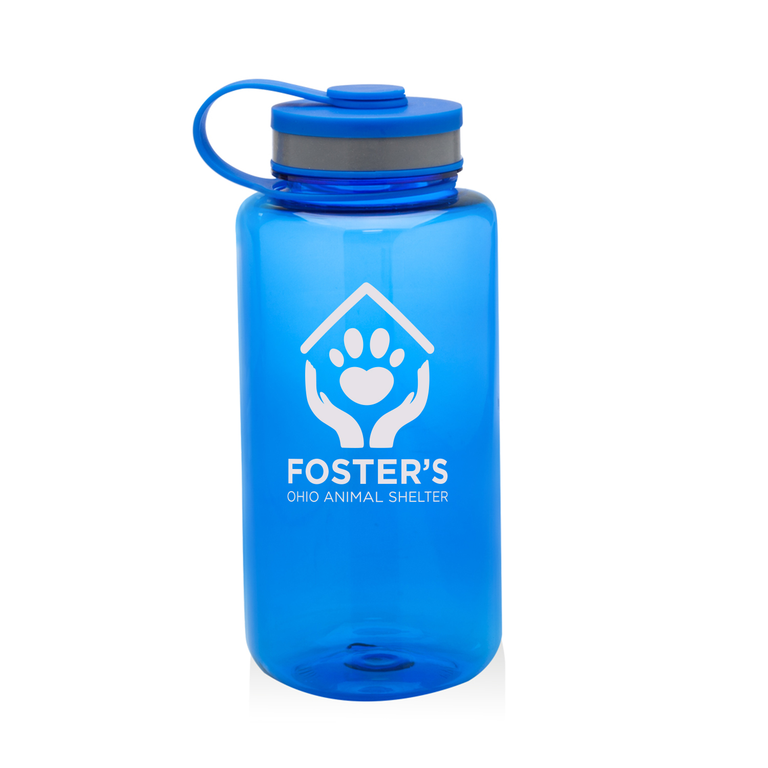 38 oz. Vita Wide Mouth Water Bottle (1 Color Imprint) 2