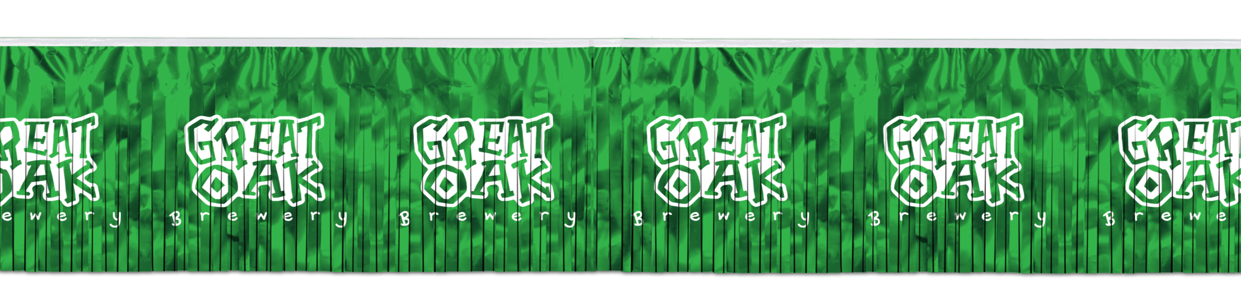 Custom Metallic Fringed Banners 1