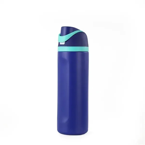 24oz Stainless Steel Water Bottle - Insulated with Handle, custom water bottle with logo imprint 4