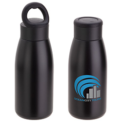 Avion 12 oz Vacuum Insulated Copper-Coated Stainless Steel Bottle, custom water bottle with logo imprint 6