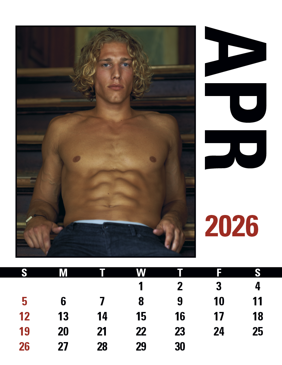 Triumph® Calendars Press-N-Stick Male Call Calendar 35