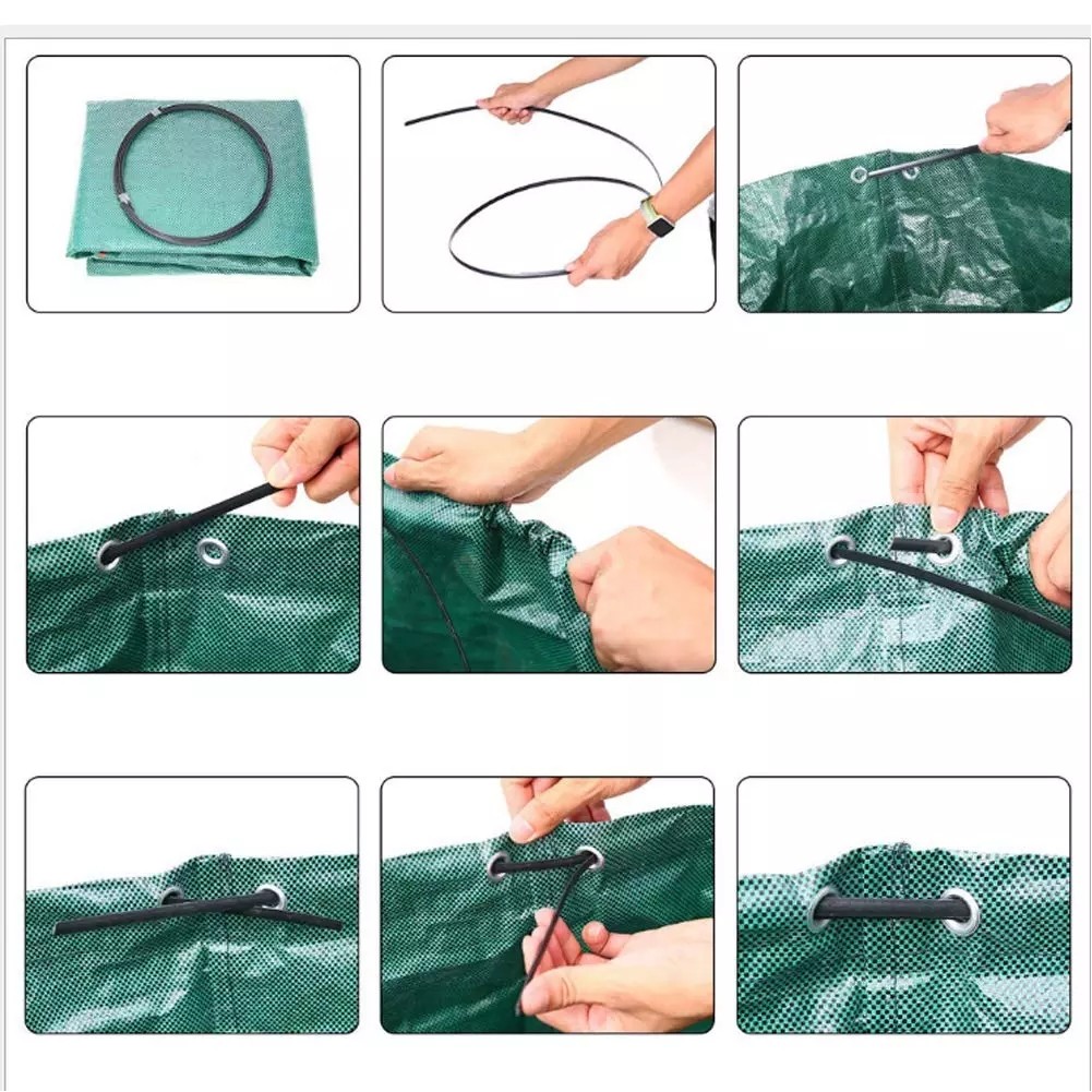 72 Gallons Reusable Garden Waste Bags 5