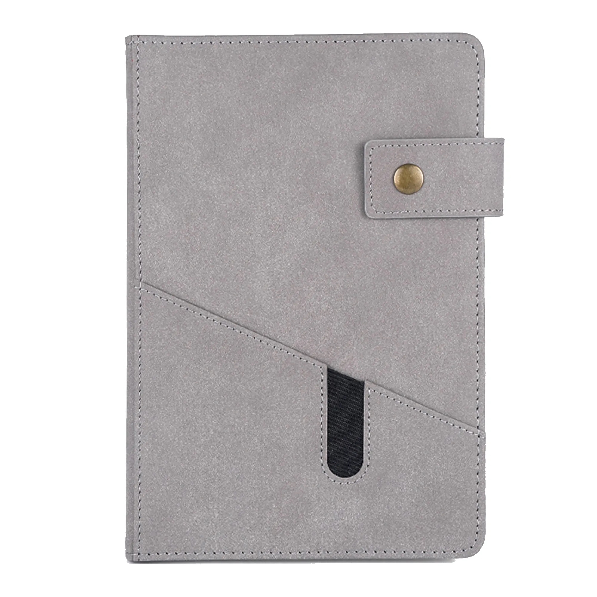 MOQ 50 A5 Interlayer Leather Notebook 4