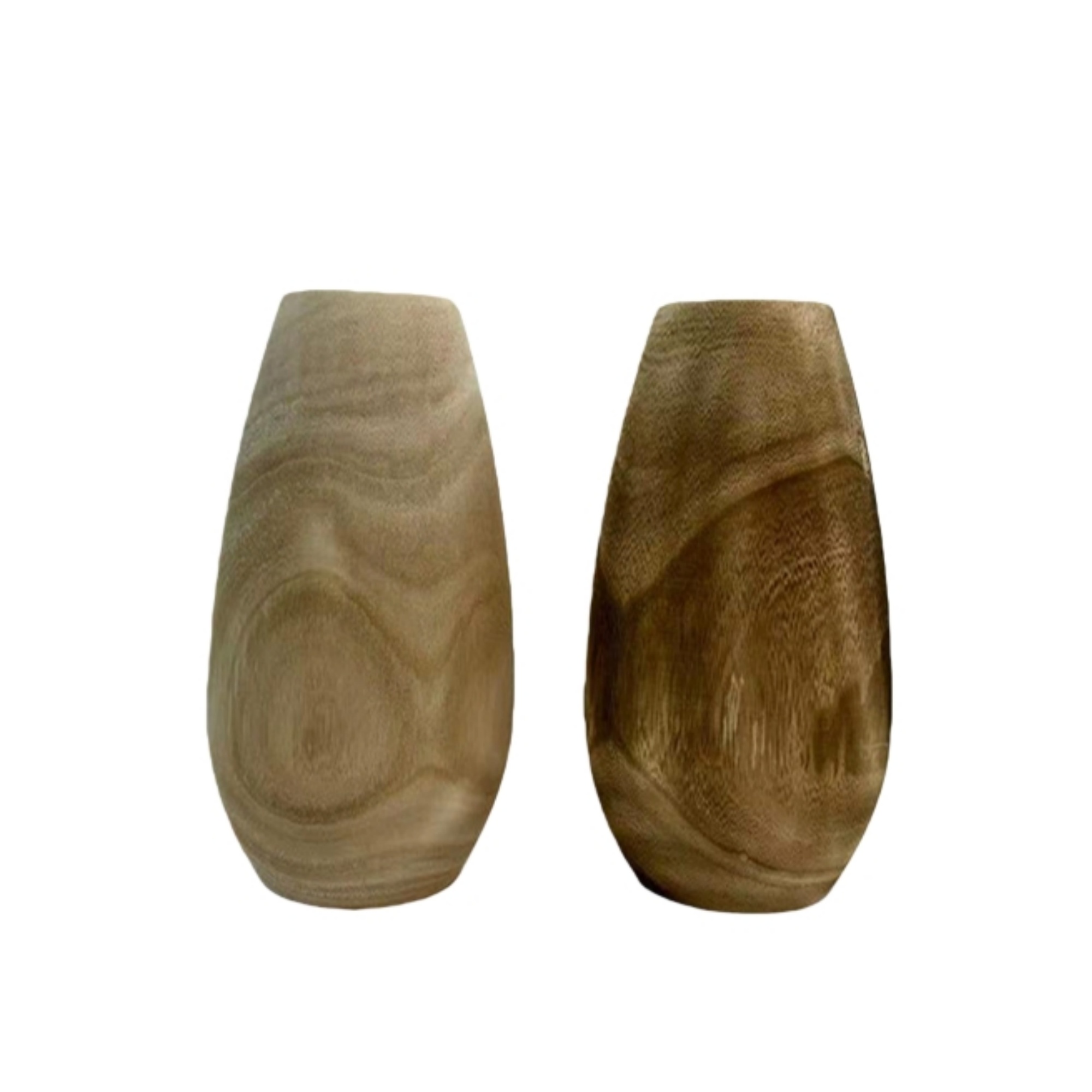 Natural Wood Flower Vase 4
