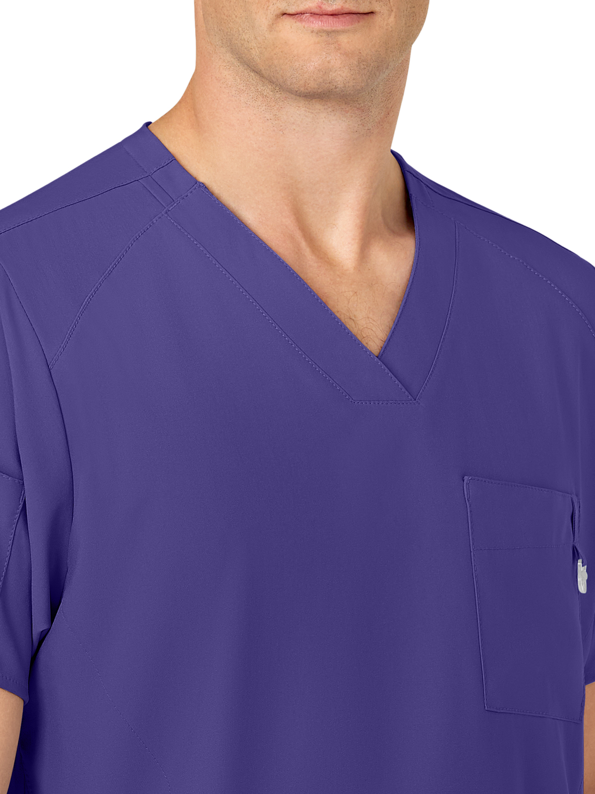 Wink - W123 - Men's Six-Pocket V-Neck Top 26