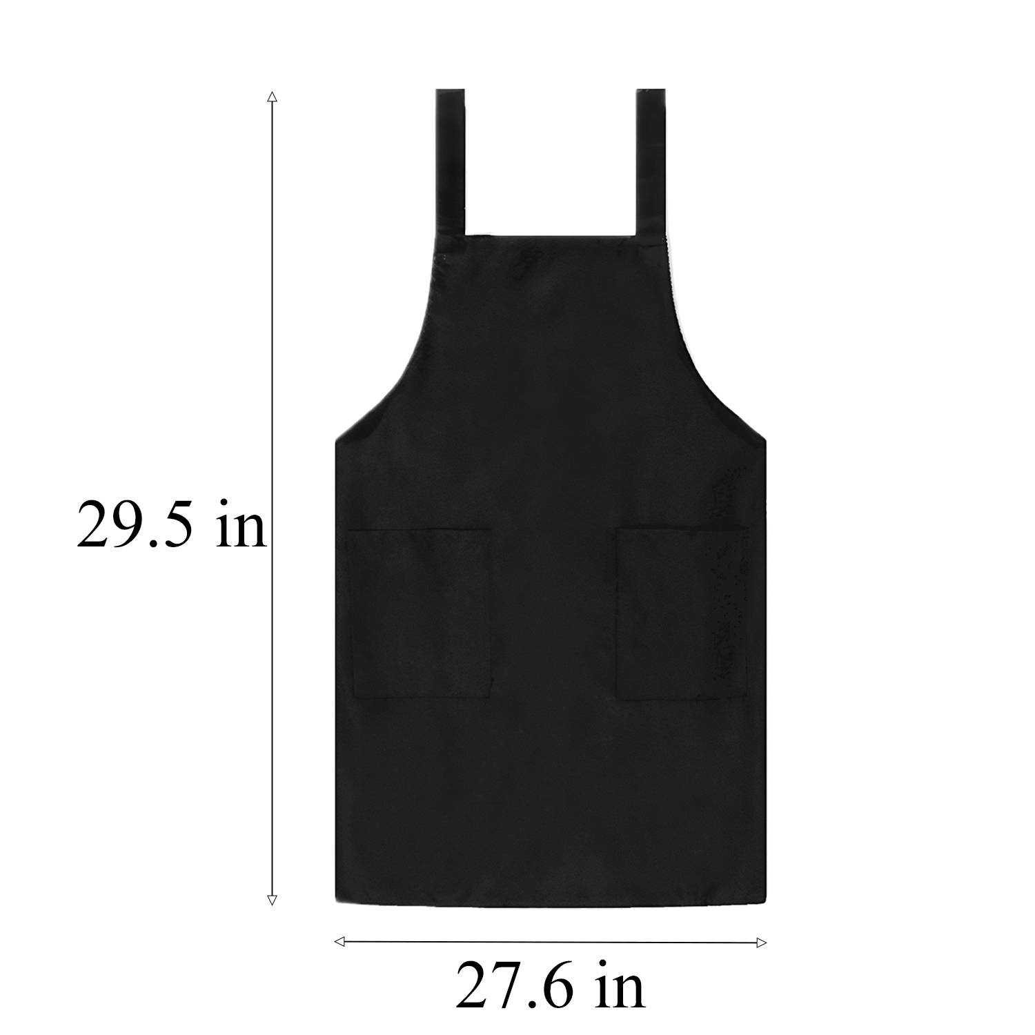 Kitchen Polyester Apron w/ 2 Pockets 15