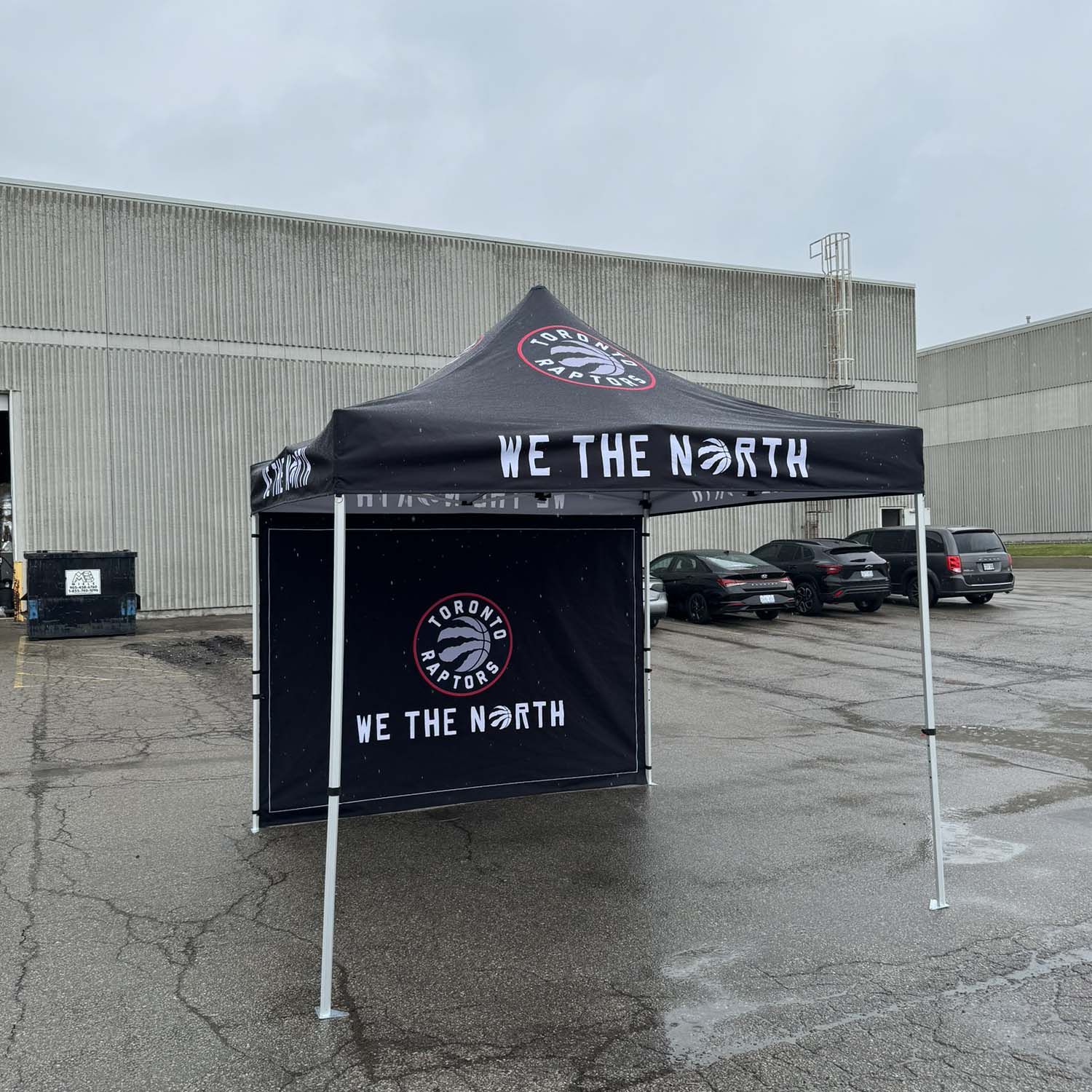 24 Hr Express Ship - Full Back Wall for 10x10 Tent Kit, Sublimated, Double Sided Print 9