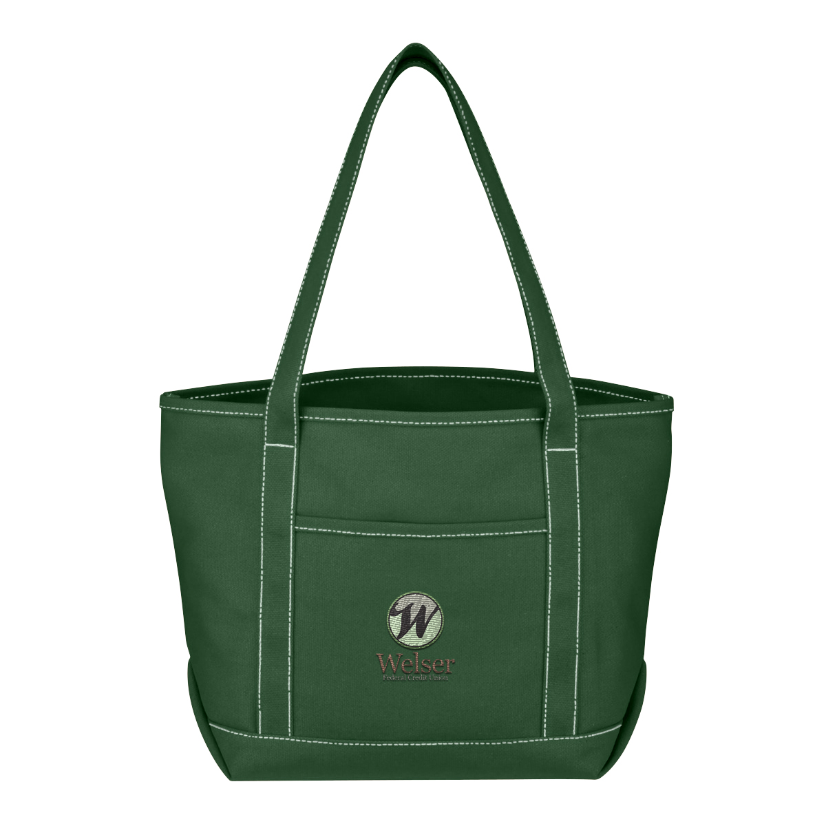 Medium Cotton Canvas Yacht Tote Bag 13