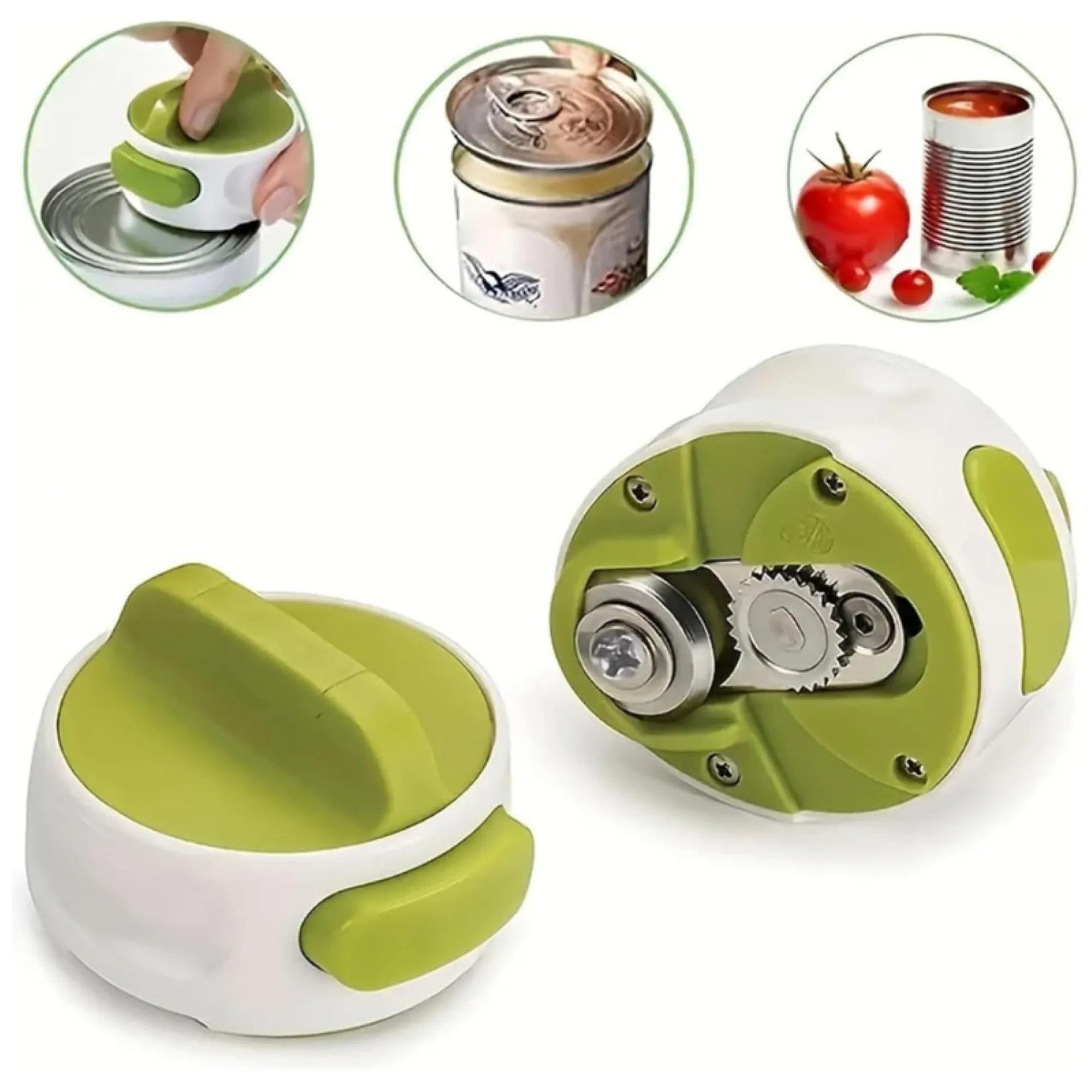 Portable Rotary Safety Can Opener 1