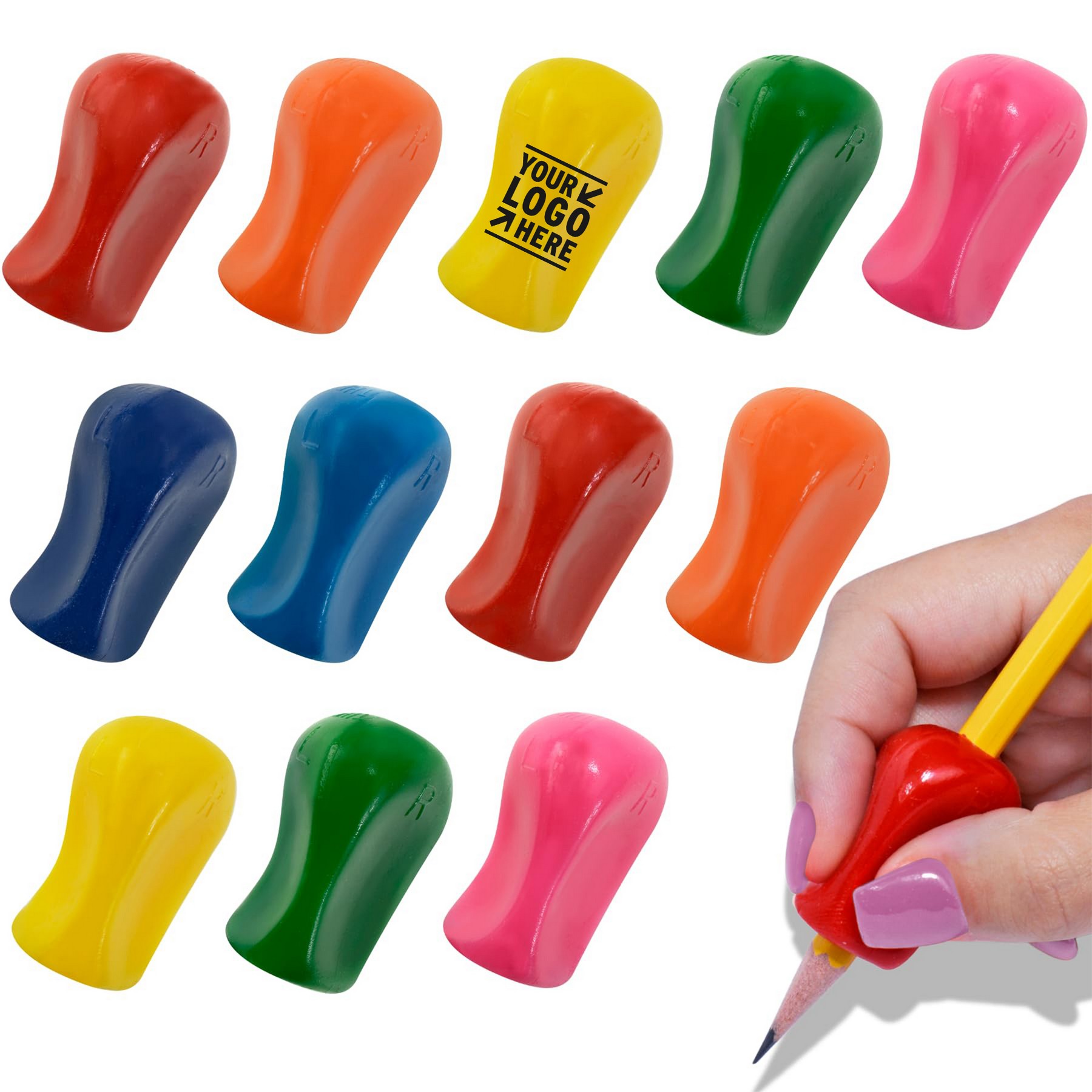 Colorful Pencil Gripper 1