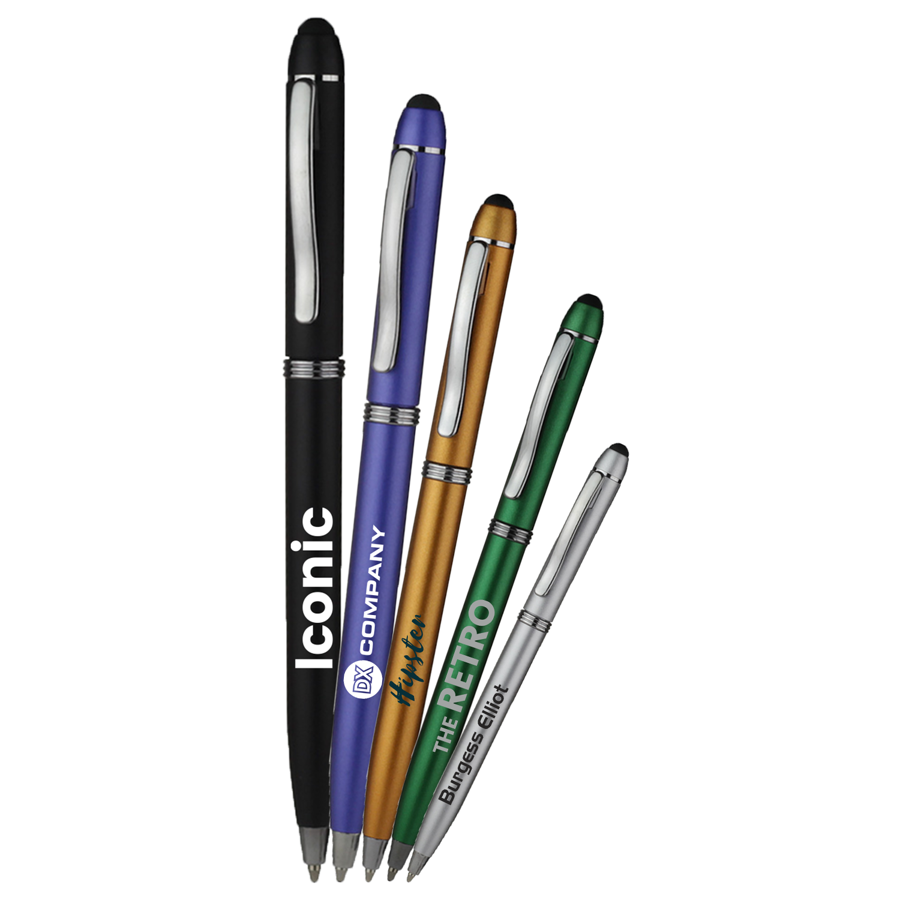 Twist Stylus Plastic Pens 2