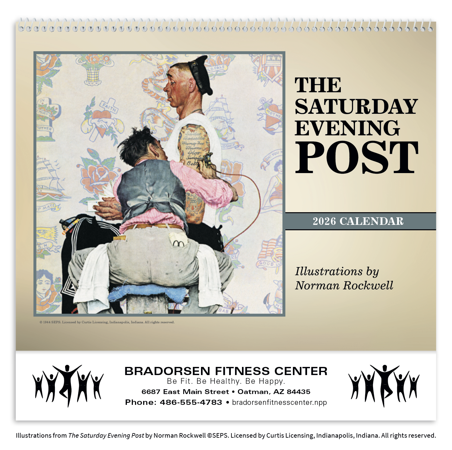 Triumph® Calendars The Saturday Evening Post Deluxe Pocket Calendar 45