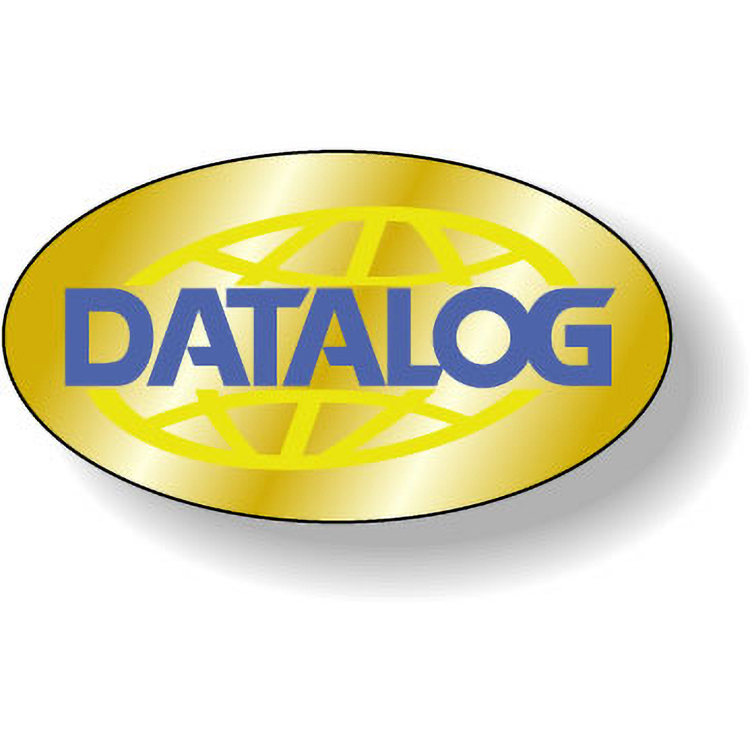 Bright Gold Foil Paper Flexo-Printed Stock Oval Roll Labels (.625"x1.125")