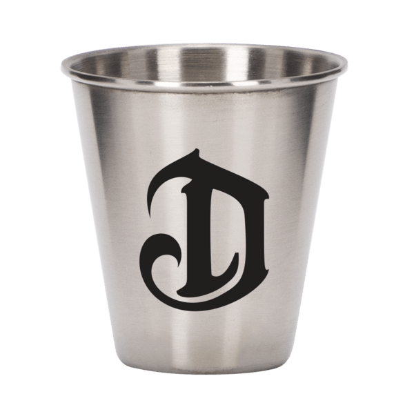 Pound One 2.5  oz Metal Shot Glass 4