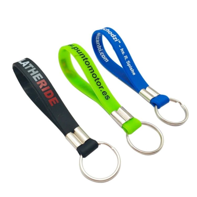 Silicone Bracelet Keychain 1