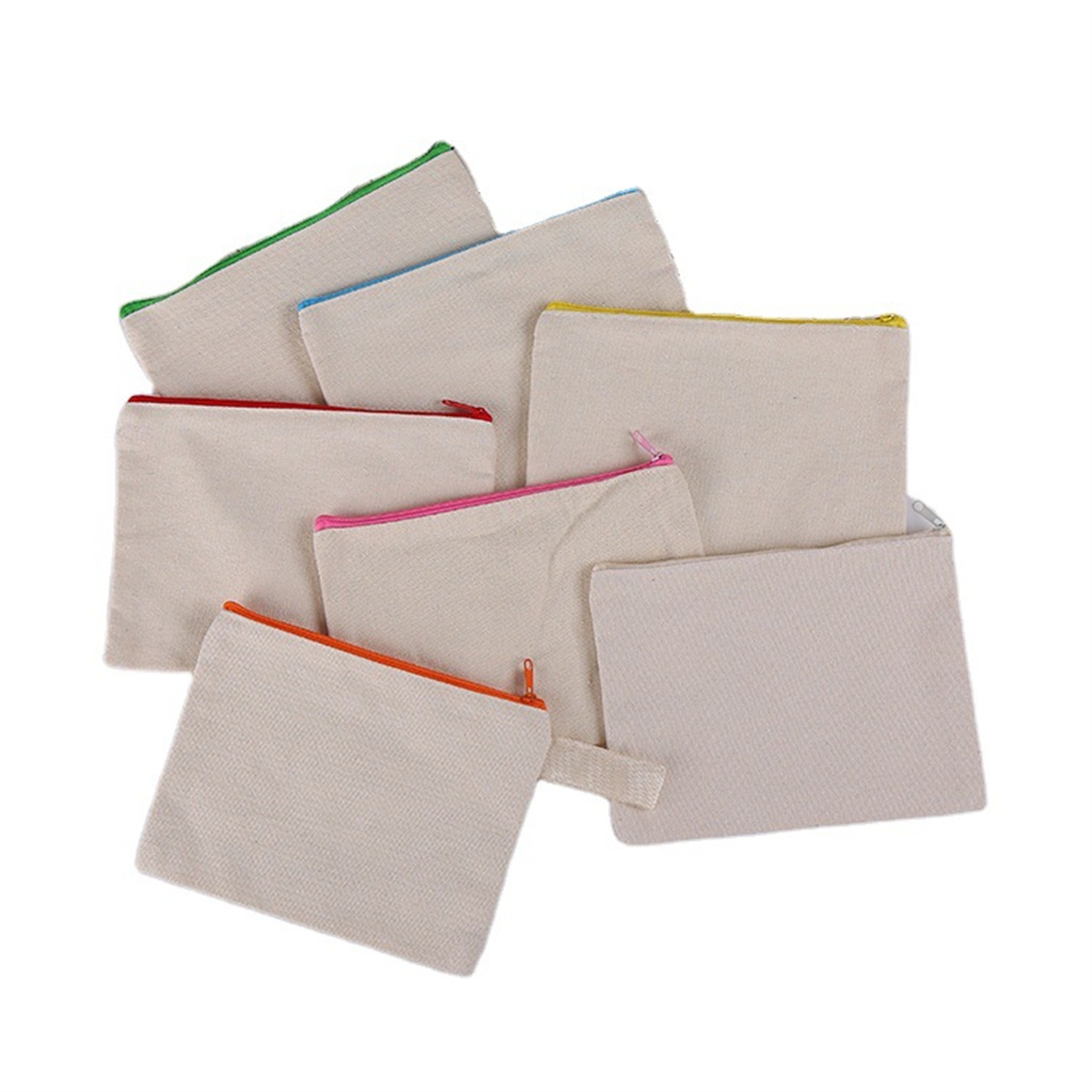 Zipper Stationery Cosmetic Canvas Bag 2