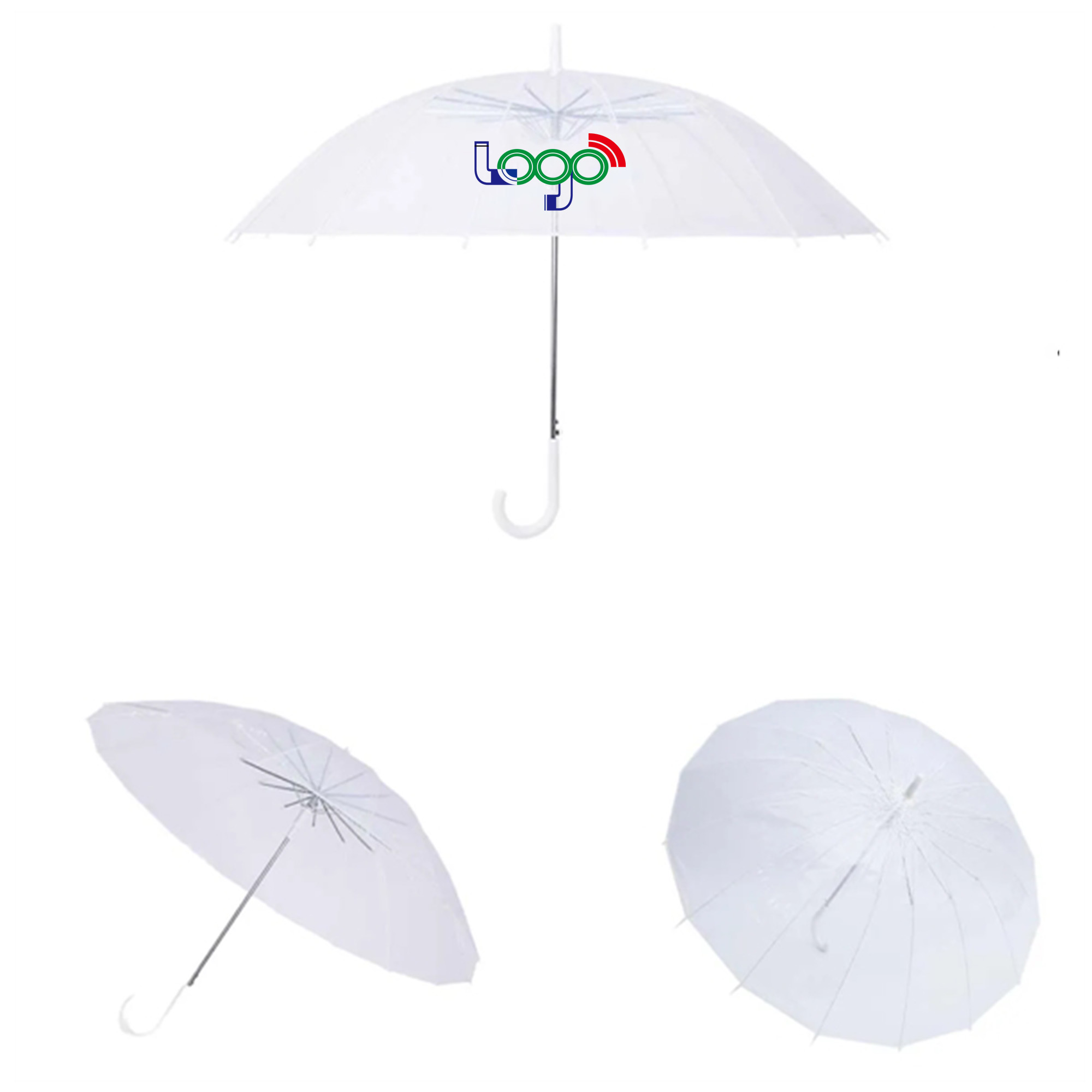 Classic Windproof Transparent Umbrella 1