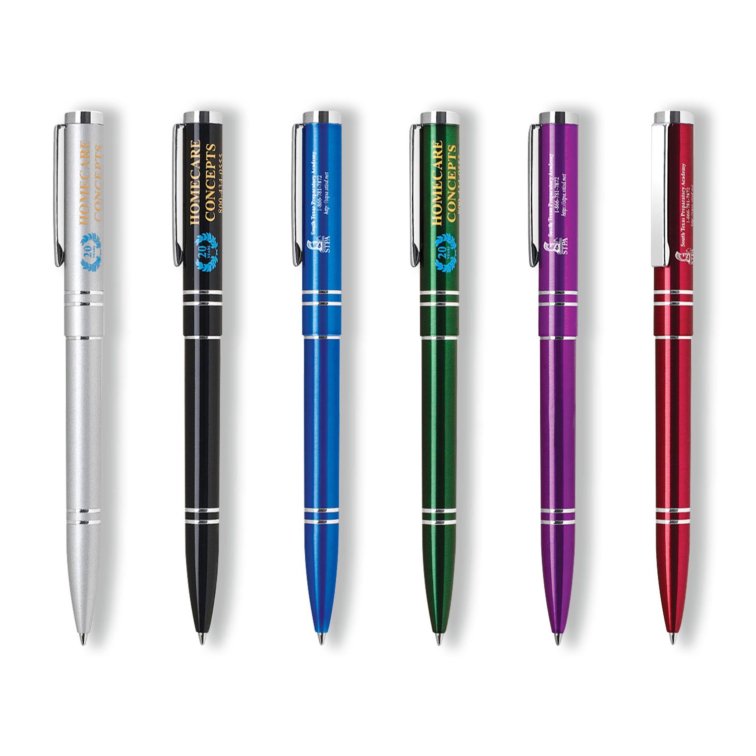 Aluminum Ballpoint Click Metal Pen