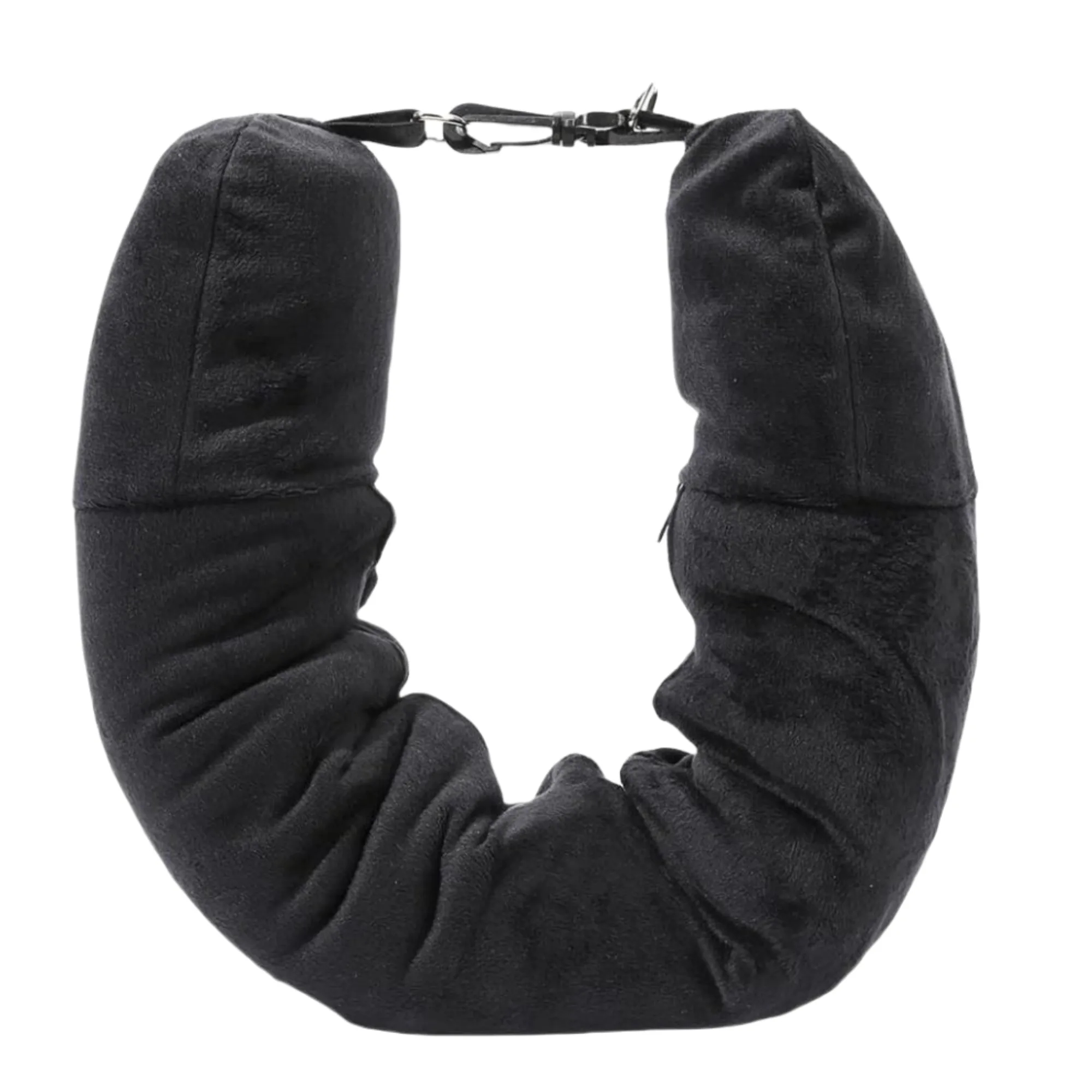 Fillable And Portable Travel Neck Pillow Storage Bag 5