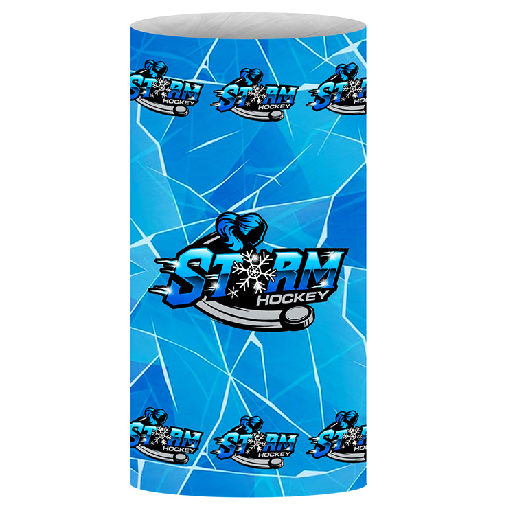 "THE FULL COLOR FANDANA™" Full Color Sublimation" Multi-Functional Gaiter & Headwear – 9-3/4" W x 17 7