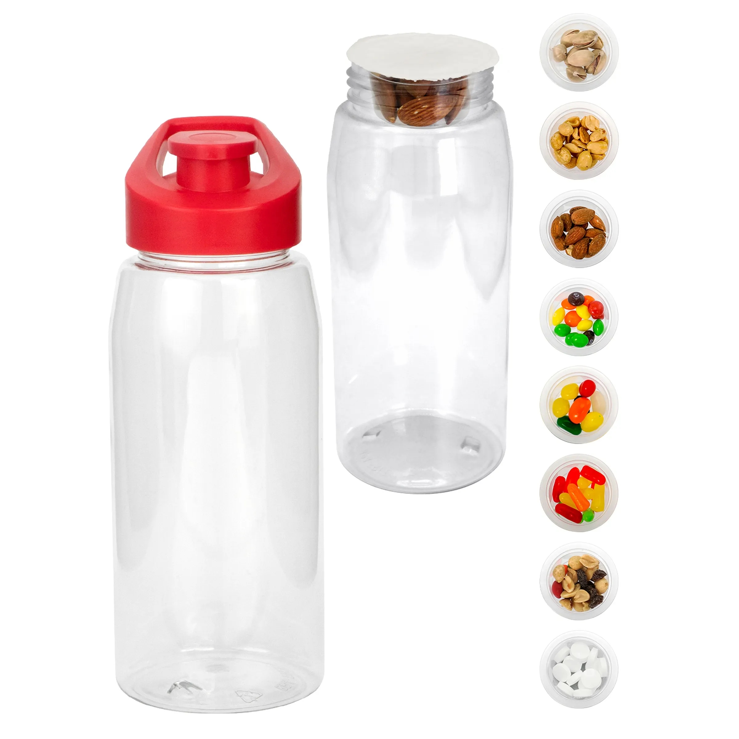 Easy Pour 25 oz. Recycled Snack Bottle 7
